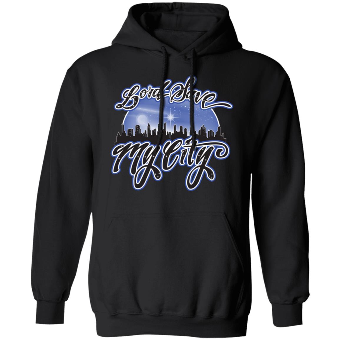 LORD SAVE MY CITY™ Signature Logo Hoodie (Royalty Blue)