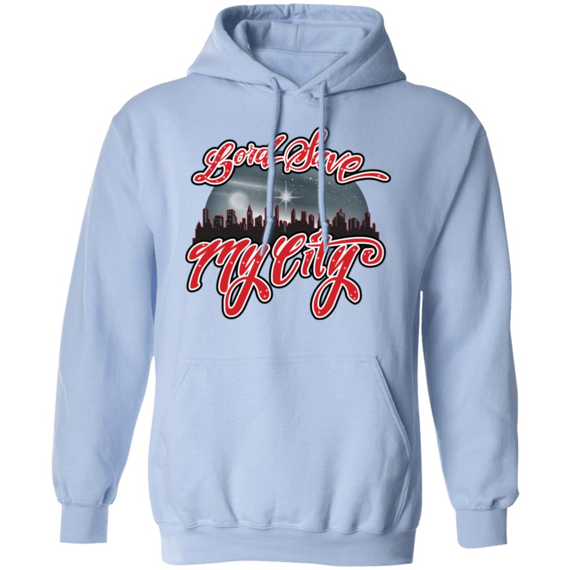 LORD SAVE MY CITY™ Signature Logo Hoodie (Royalty Red)