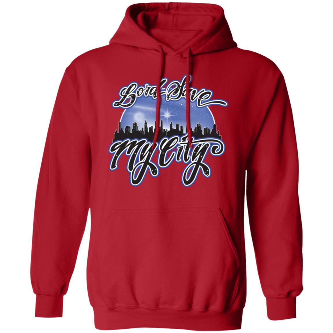 LORD SAVE MY CITY™ Signature Logo Hoodie (Royalty Blue)